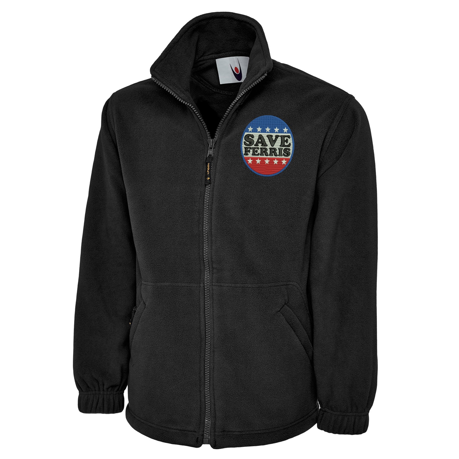 Save Ferris Punk Rock Fleece Jacket