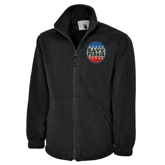 Save Ferris Punk Rock Fleece Jacket