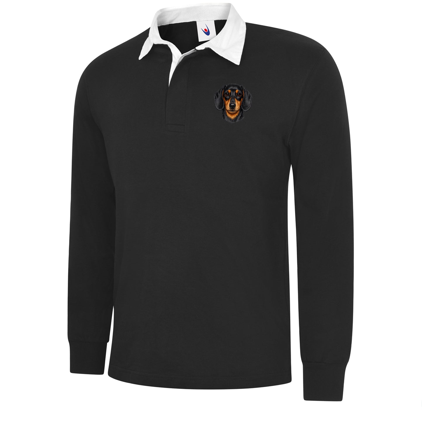 Dachshund Dog Face Football Top