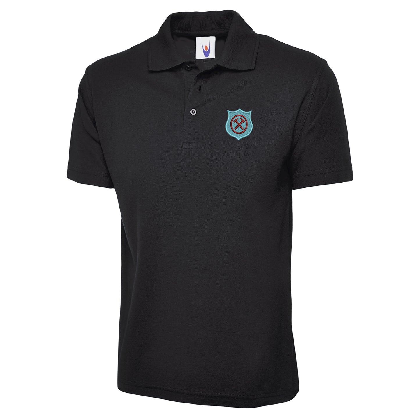 Retro West Ham 1923 Embroidered Classic Polo Shirt