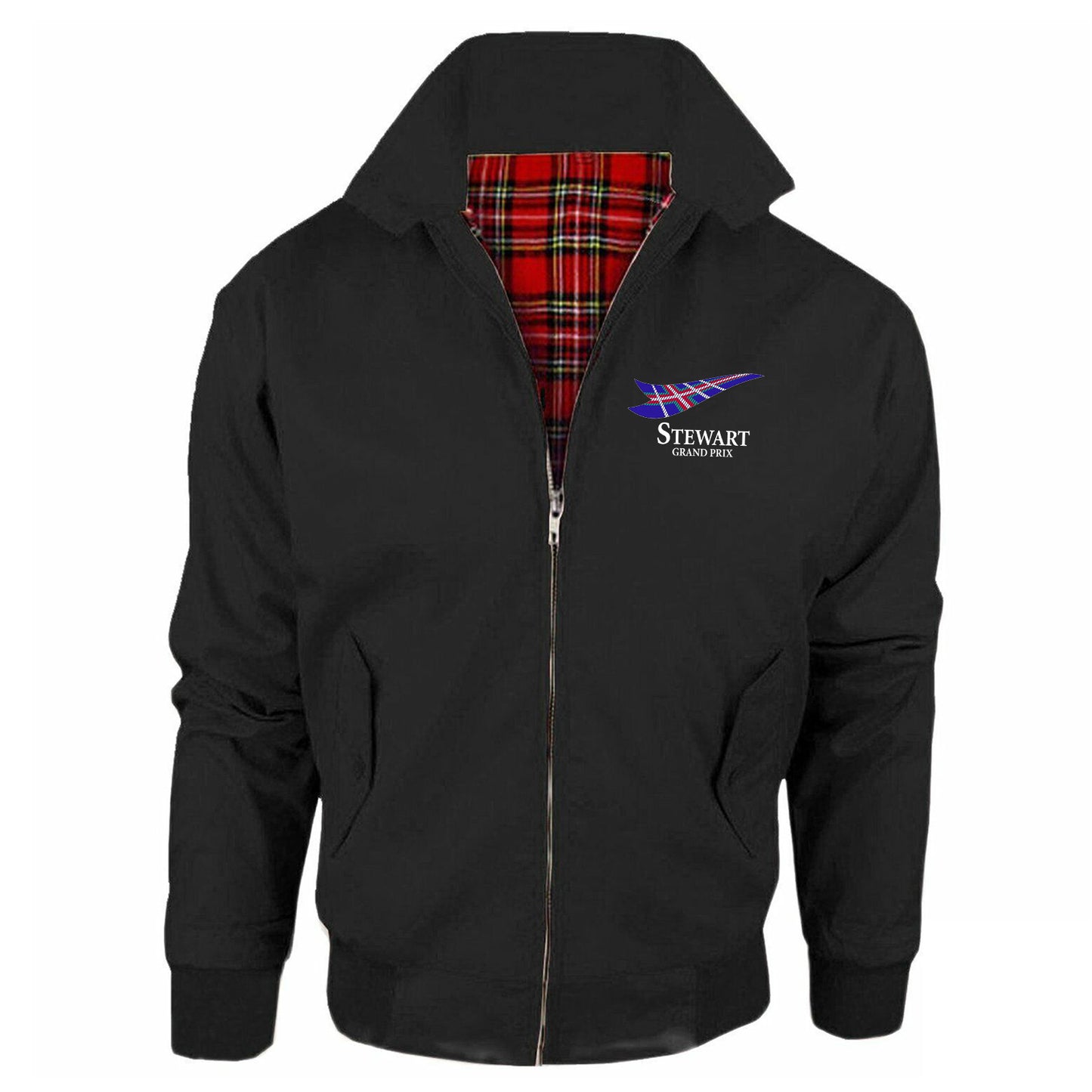 Retro Stewart Grand Prix Classic Harrington Jacket