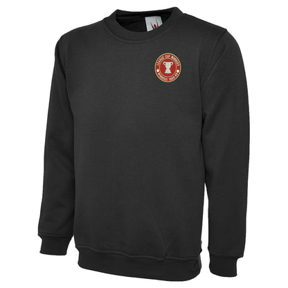 Retro Swindon Town Football League Cup Winners 1969 Embroidered Classic Sweatshirt