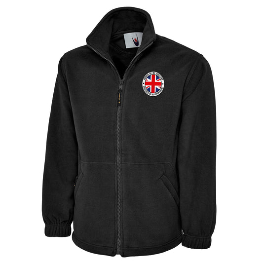 Proud of My Country Ashamed of My Government Fleece Jacket 