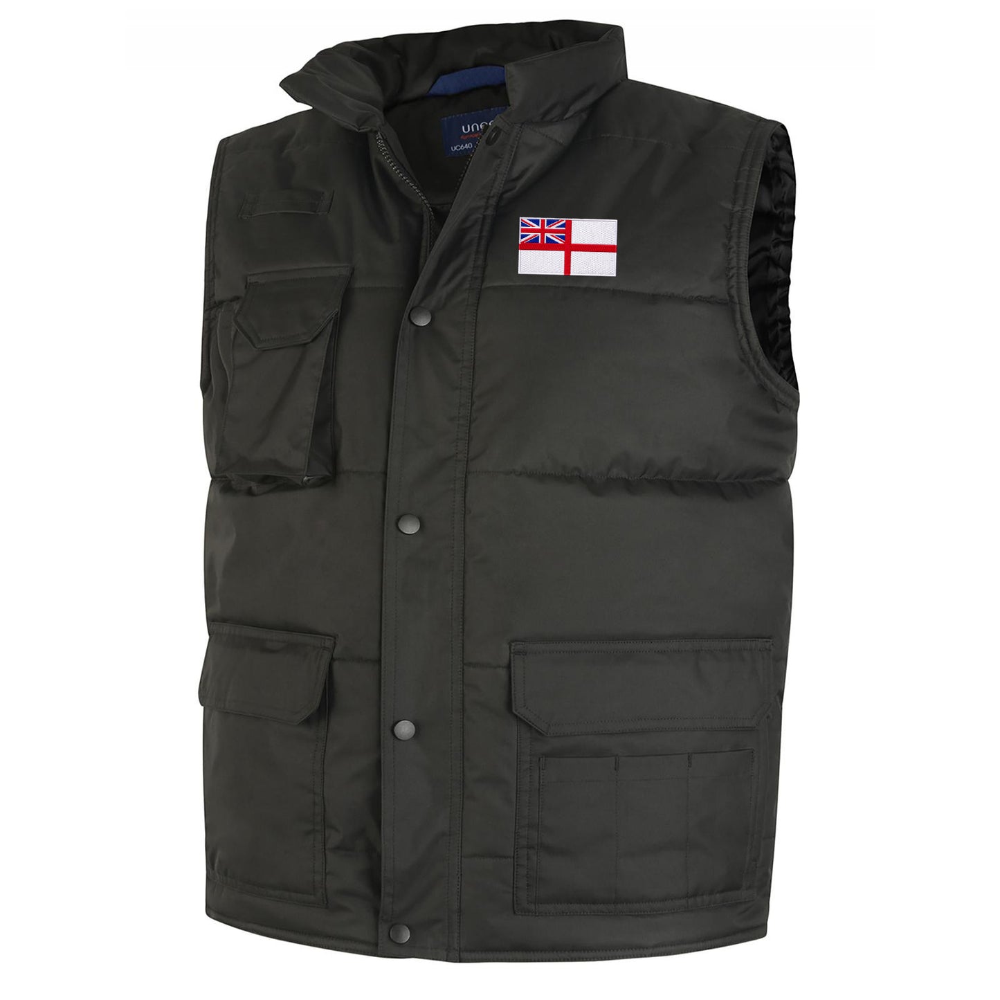 Royal Navy White Ensign Flag Bodywarmer