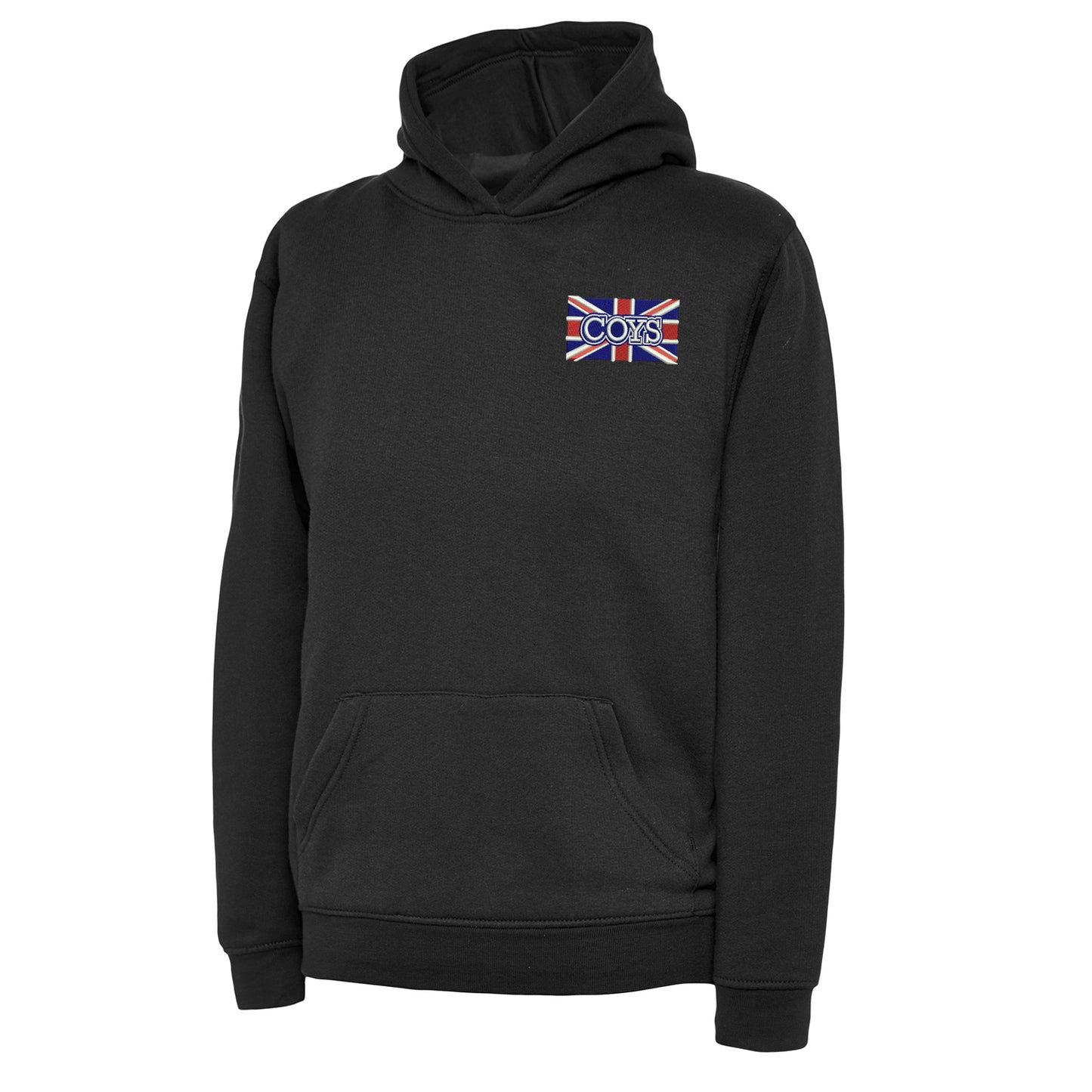 COYS Union Jack Embroidered Children's Hoodie