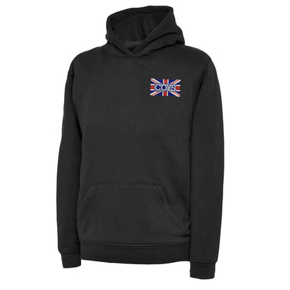 COYS Union Jack Embroidered Children's Hoodie