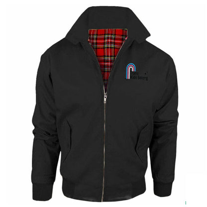 Trans Kids Belong Jacket Mens