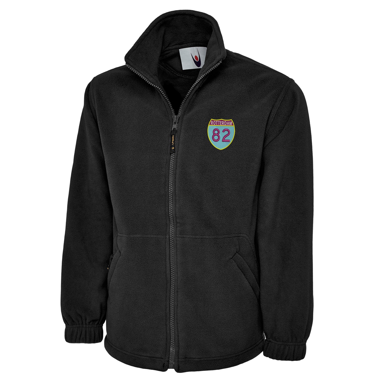 Retro Rotterdam 82 Embroidered Premium Fleece