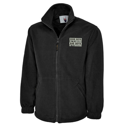 Good Boys Go To Heaven Fleece Jacket