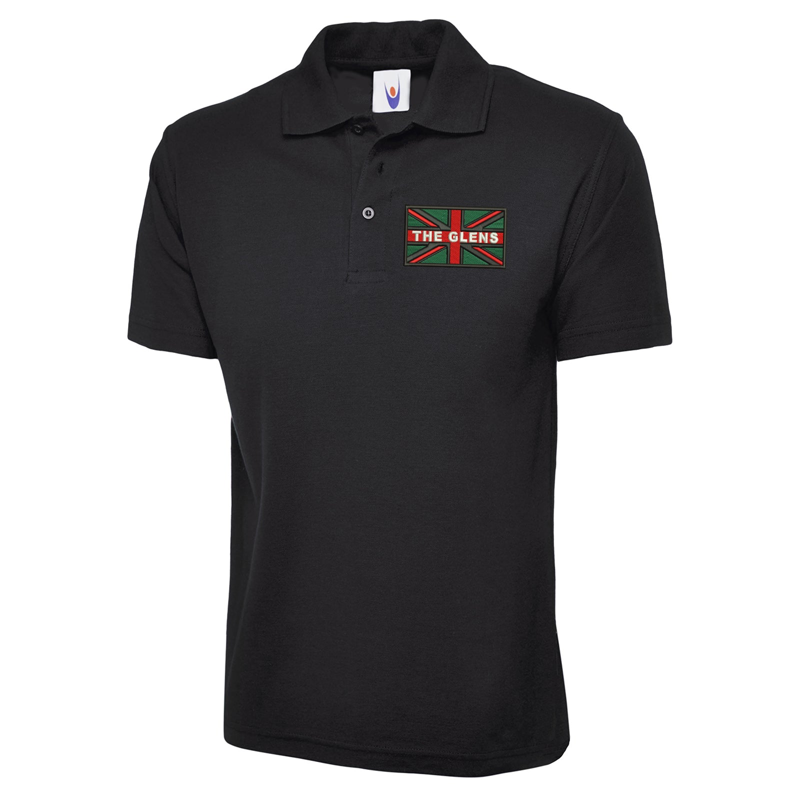 The Glens Coloured Union Jack Polo Shirt