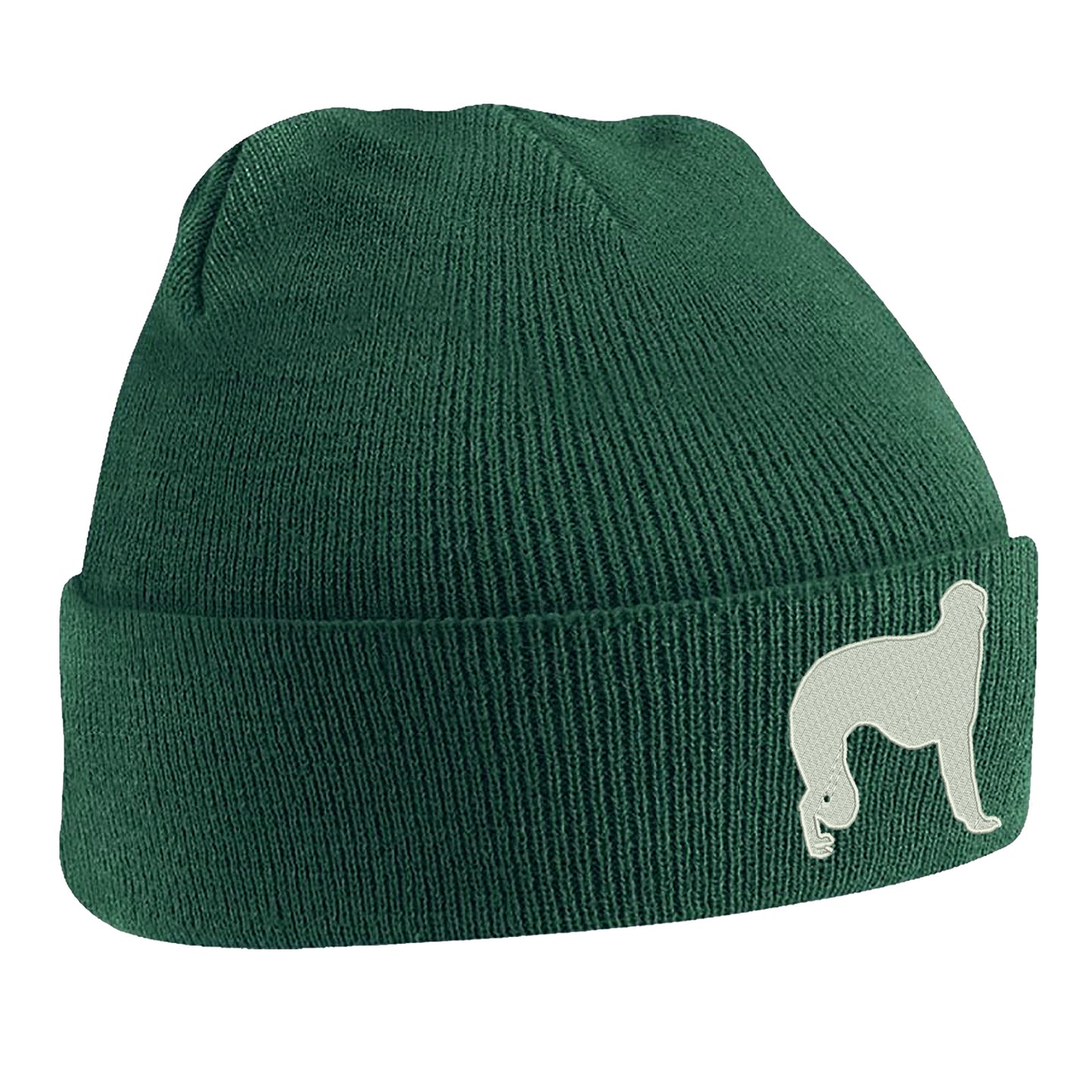 Borzoi Embroidered Beanie Hat
