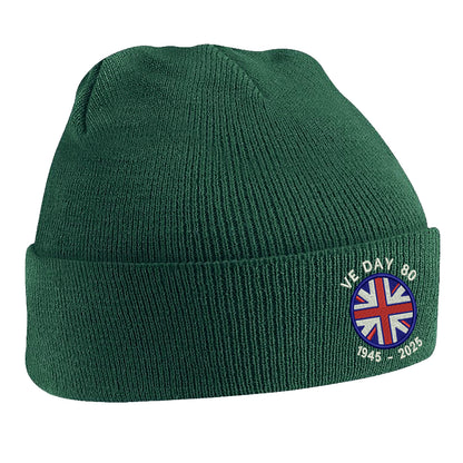 VE Day 80 1945-2025 Beanie Hat 