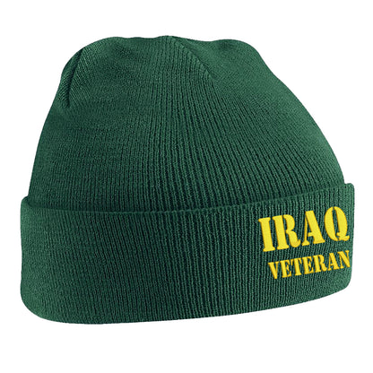 Iraq Veteran Beanie Hat 