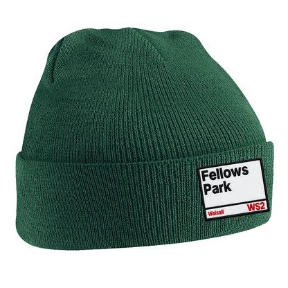 Retro Fellows Park Walsall Football Beanie Hat