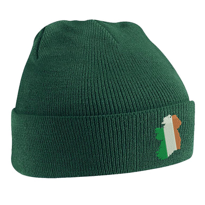 Ireland Flag Map Beanie Hat