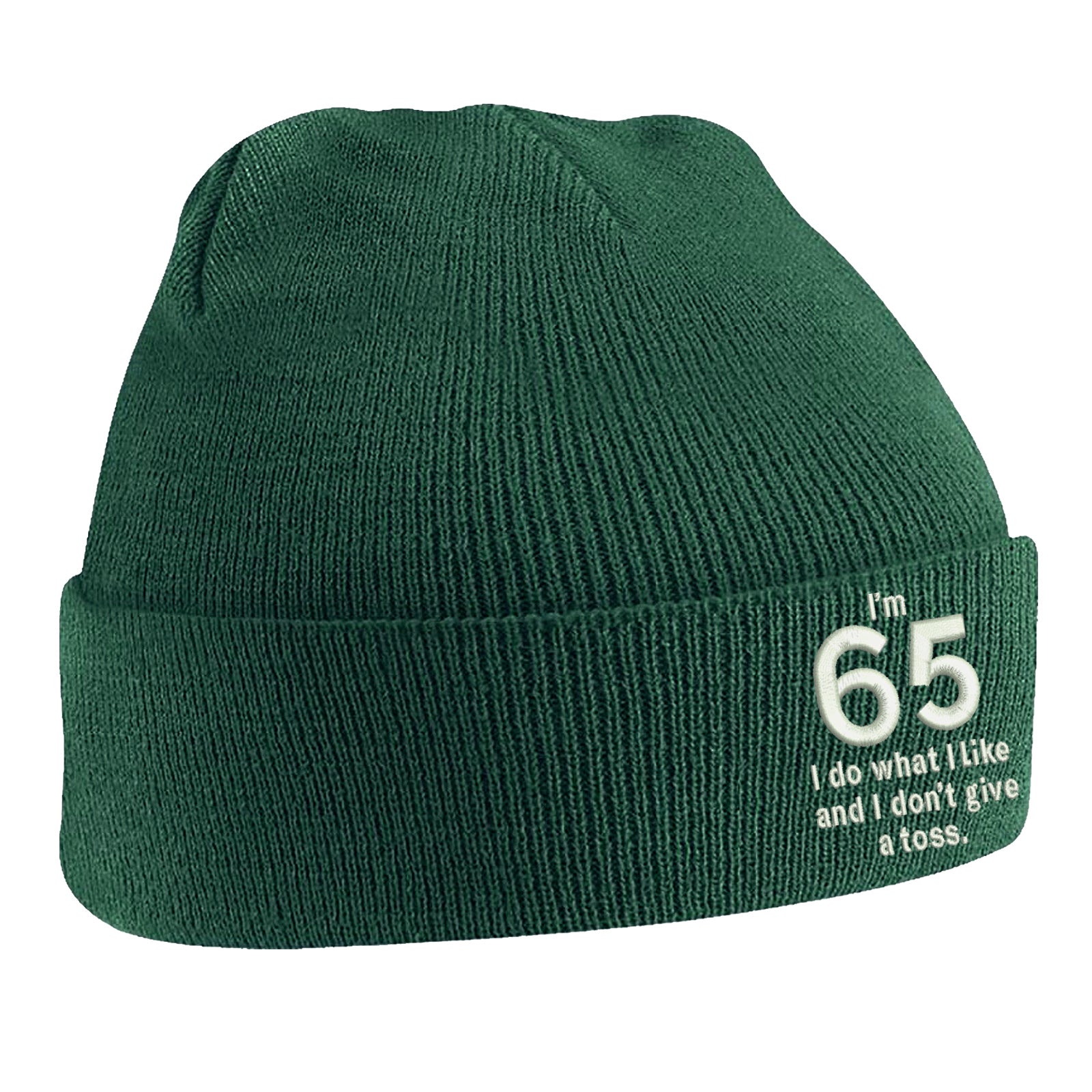 65th Birthday Beanie Hat
