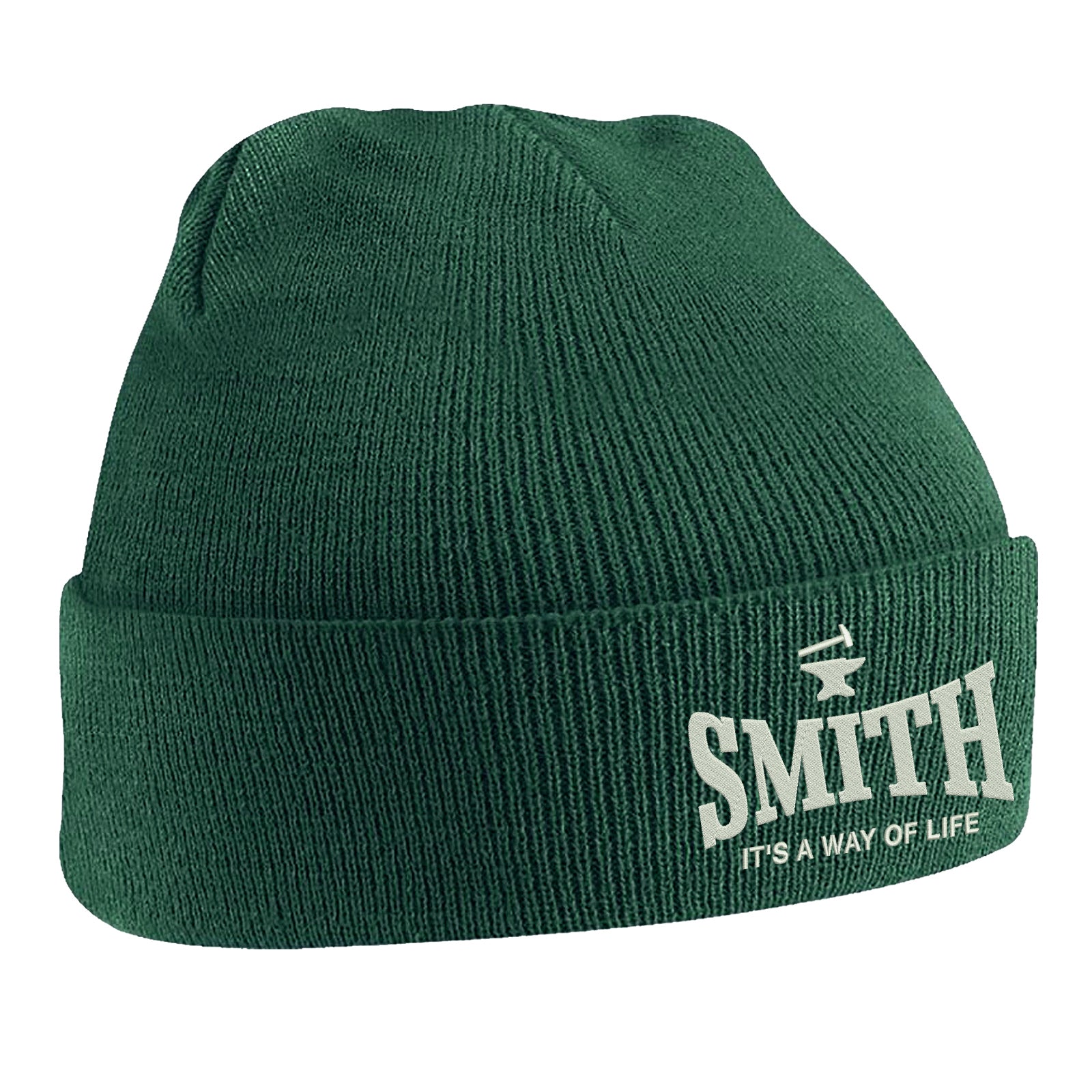 Smith Embroidered Beanie Hat