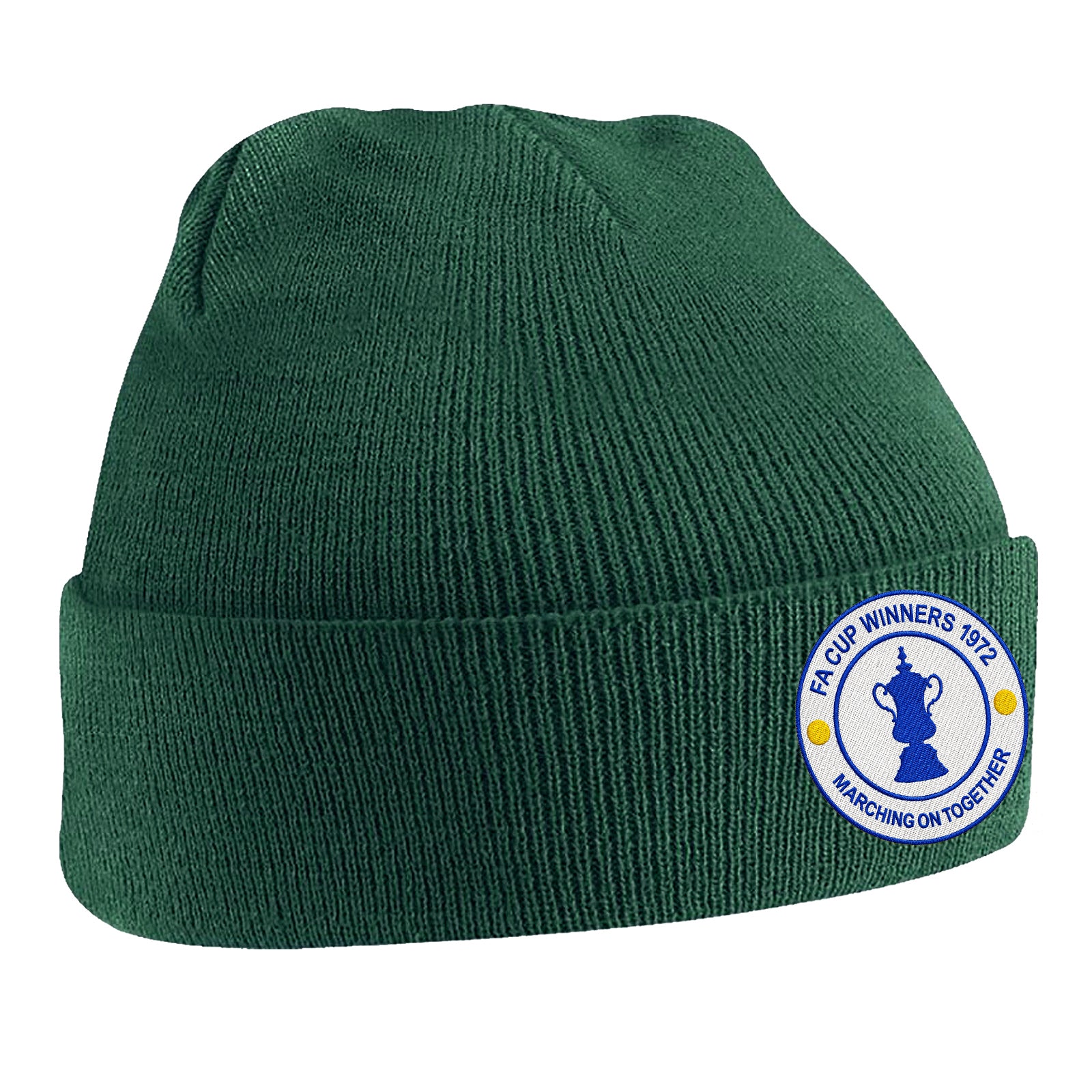 Old School Leeds United Beanie Hat
