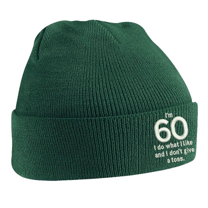 60th Birthday Beanie Hat
