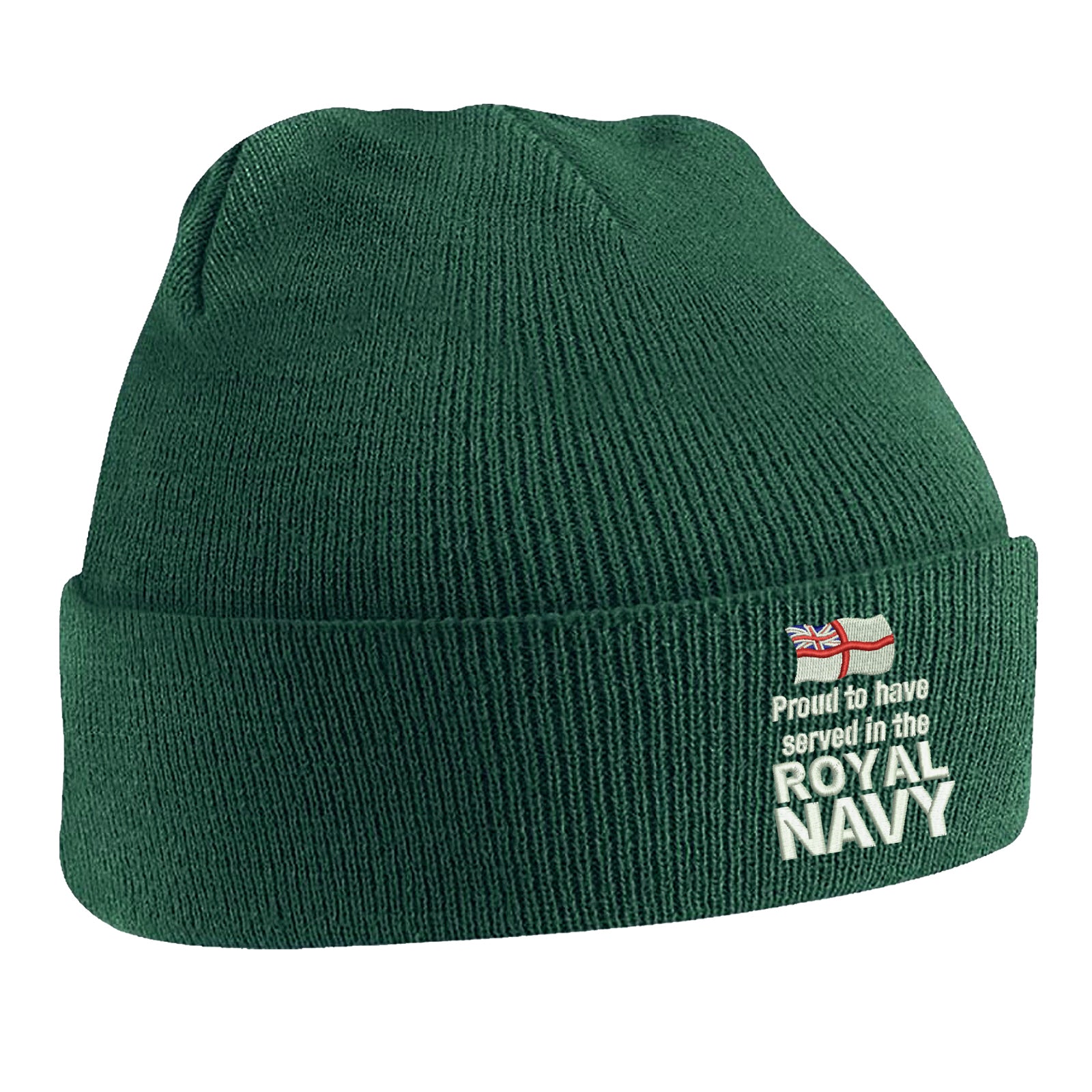 Proud to Have Served in The Royal Navy Beanie Hat