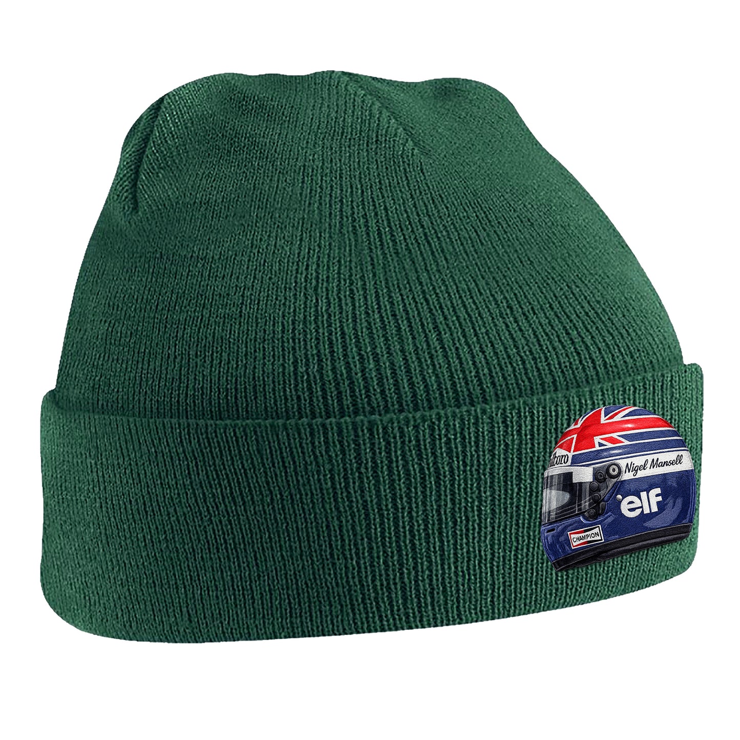 Nigel Mansell World Champion 1992 Beanie Hat