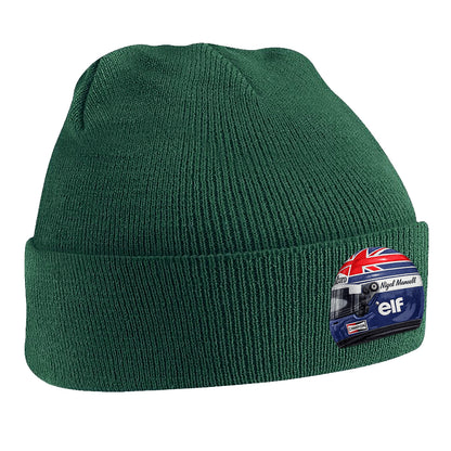 Nigel Mansell World Champion 1992 Beanie Hat