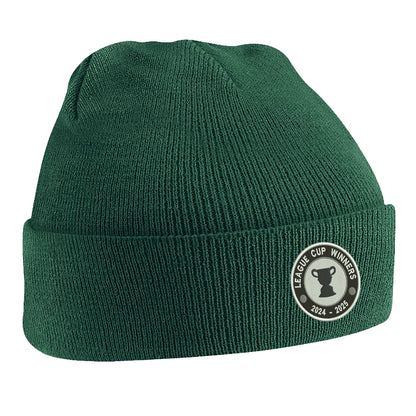 Newcastle League Cup Embroidered Beanie Hat