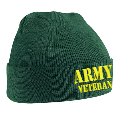 Army Veteran Beanie Hat