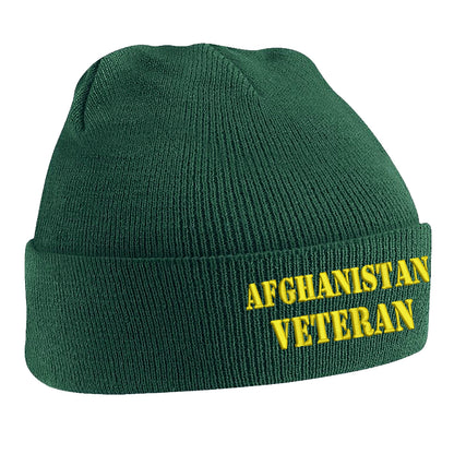Afghanistan Veteran Beanie Hat