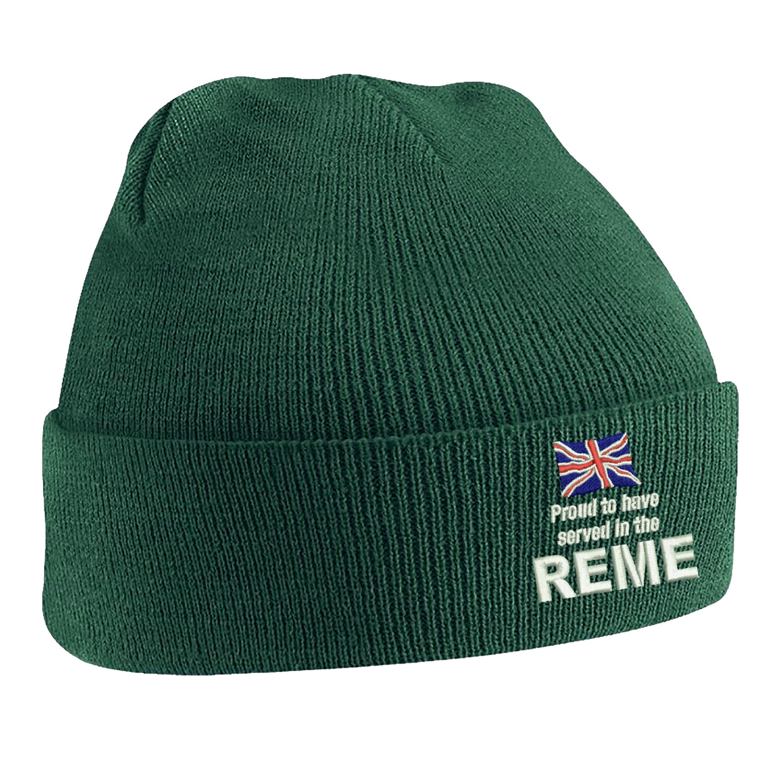 Proud to Have Served in The REME Beanie Hat
