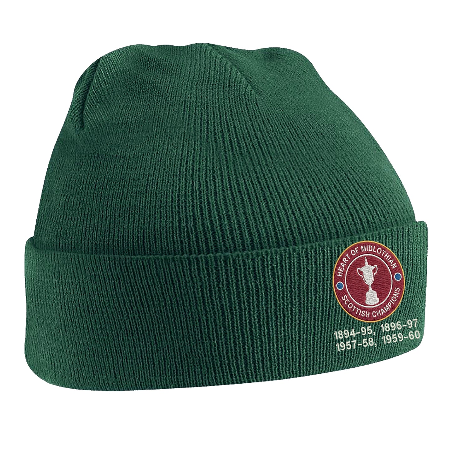 Hearts Scottish Champions Football Beanie Hat