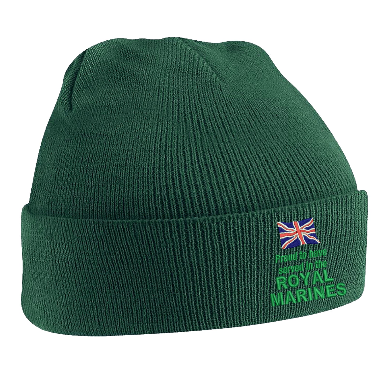 Proud to Have Served in The Royal Marines Beanie Hat