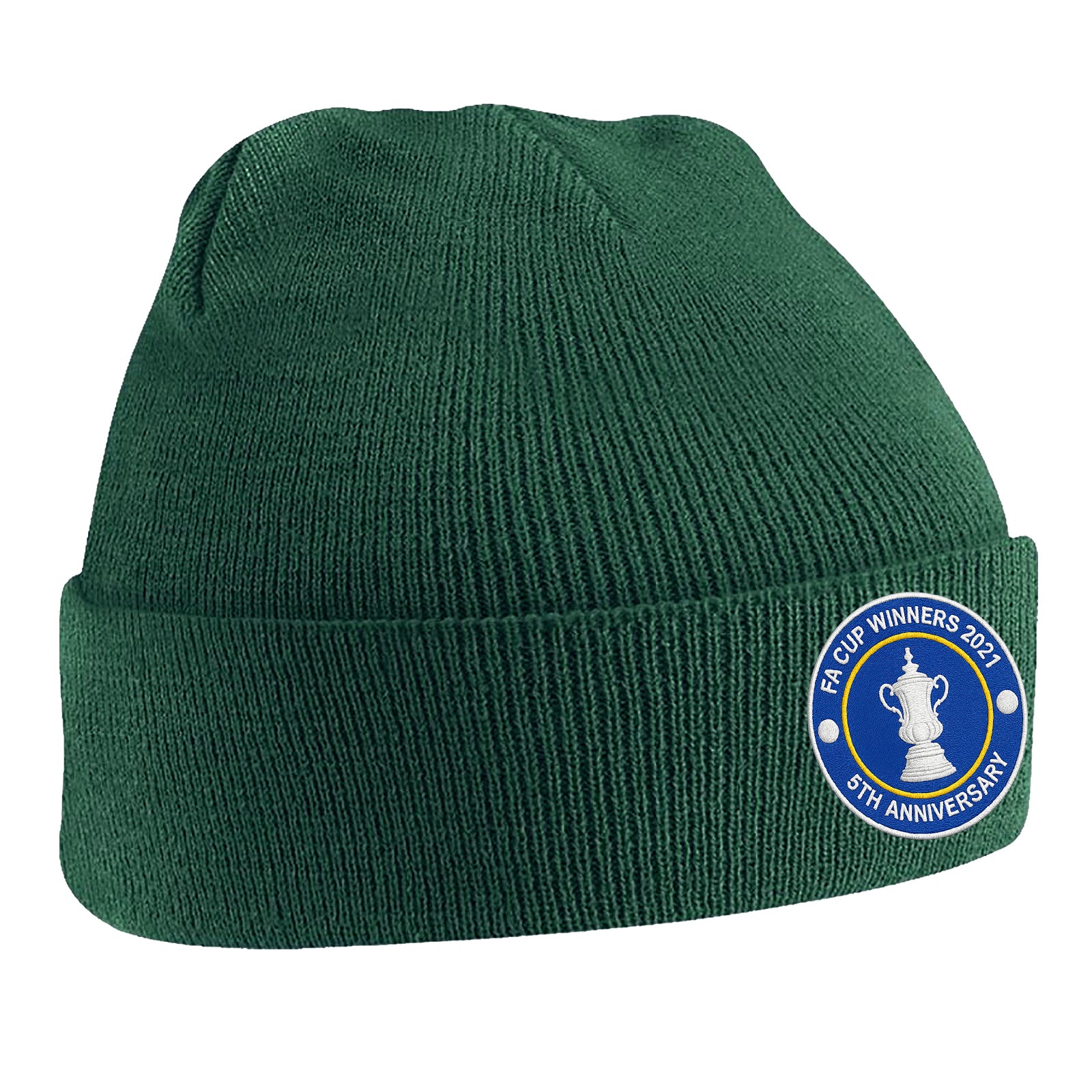 Vintage Leicester City Football Beanie Hat