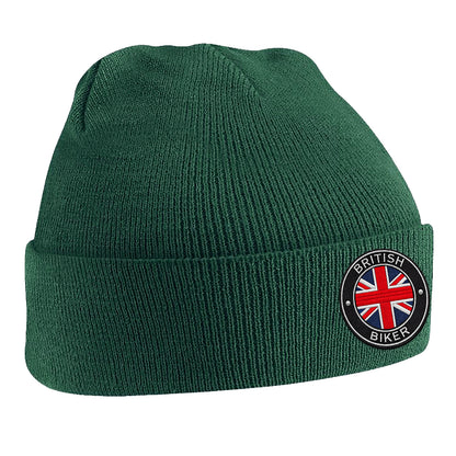 British Biker Beanie Hat 
