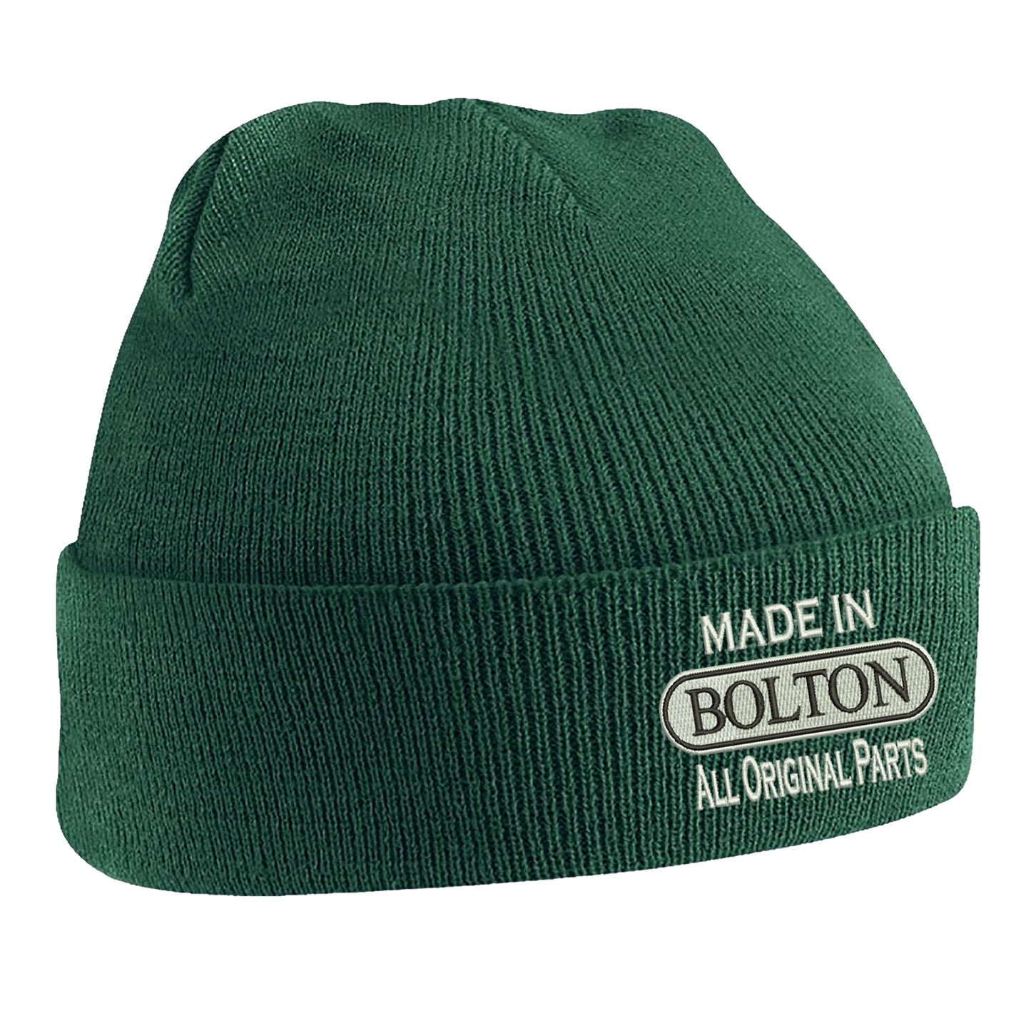 Made in Bolton All Original Parts Beanie Hat