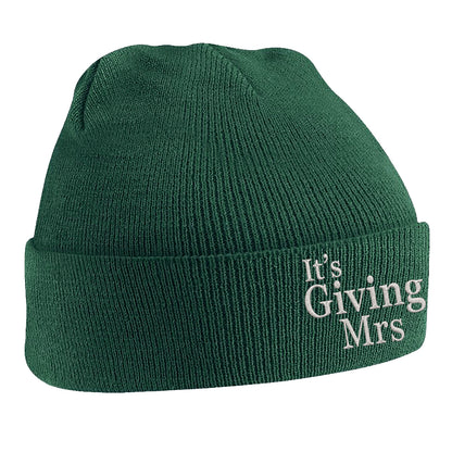 It's Giving Mrs Beanie Hat