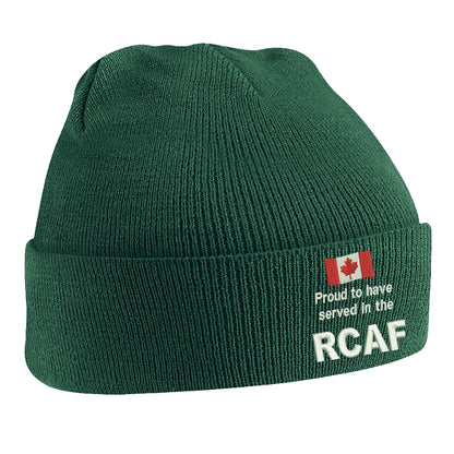 Proud to Have Served in The RCAF Beanie Hat
