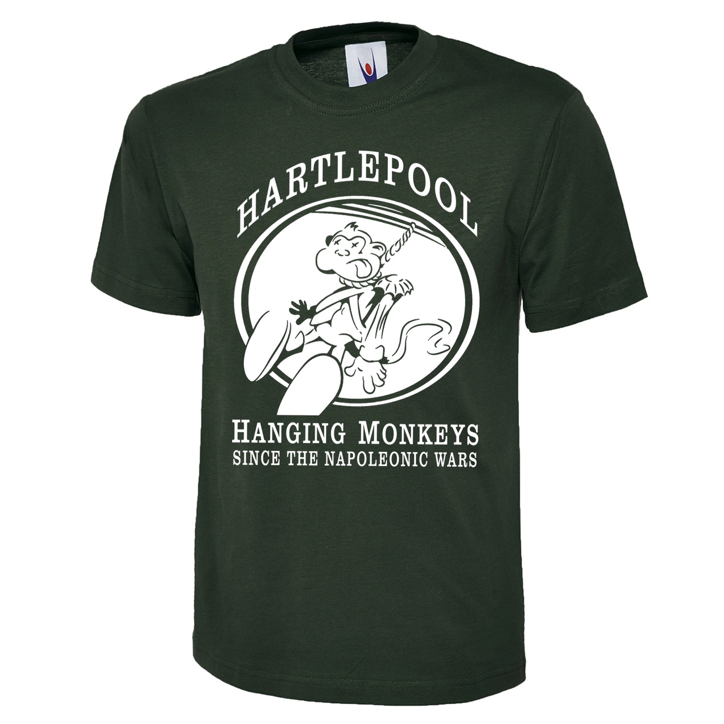 Hartlepool England Hanging Monkeys Since The Napoleonic Wars T-Shirt