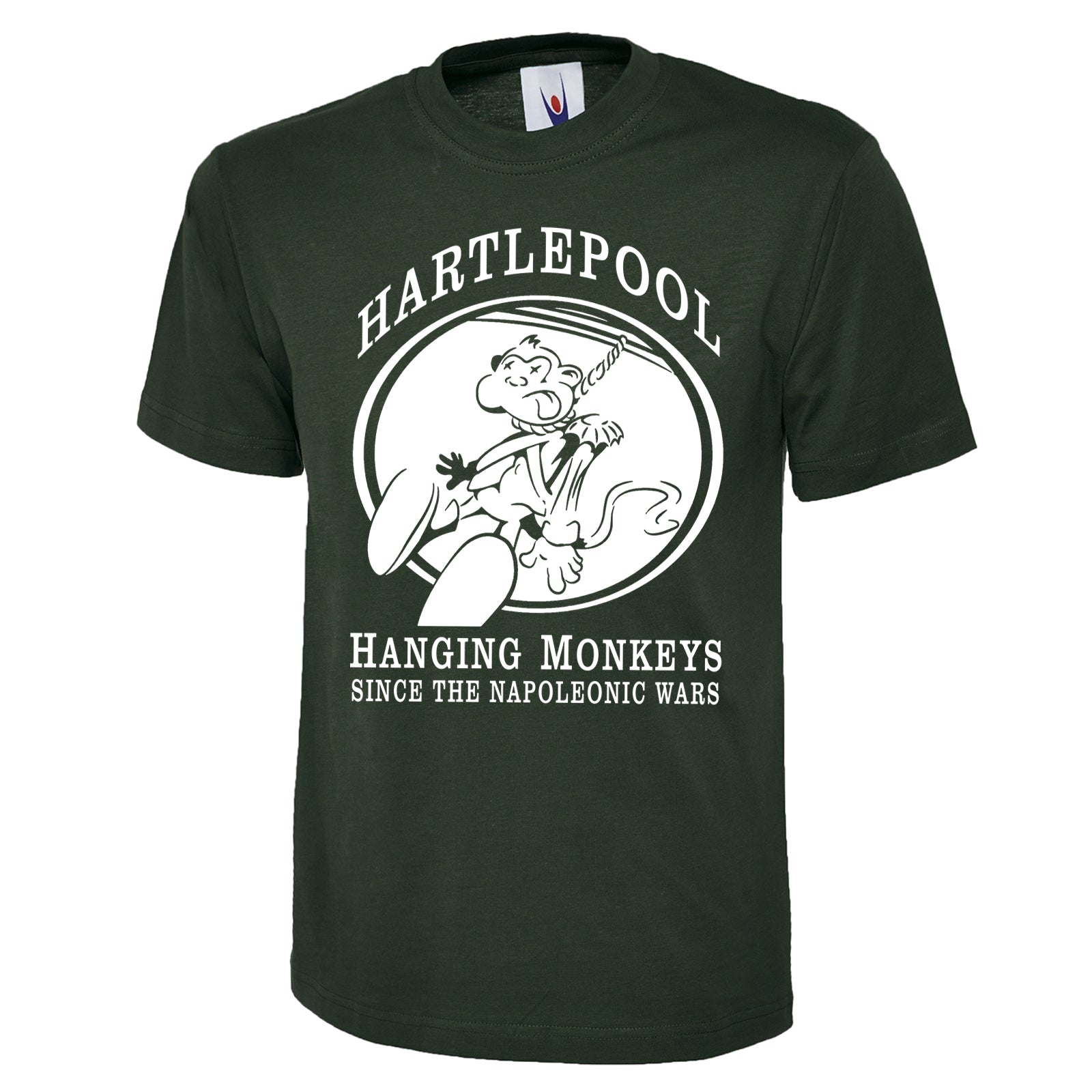 Hartlepool England Hanging Monkeys Since The Napoleonic Wars T-Shirt
