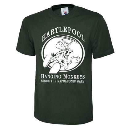 Hartlepool England Hanging Monkeys Since The Napoleonic Wars T-Shirt
