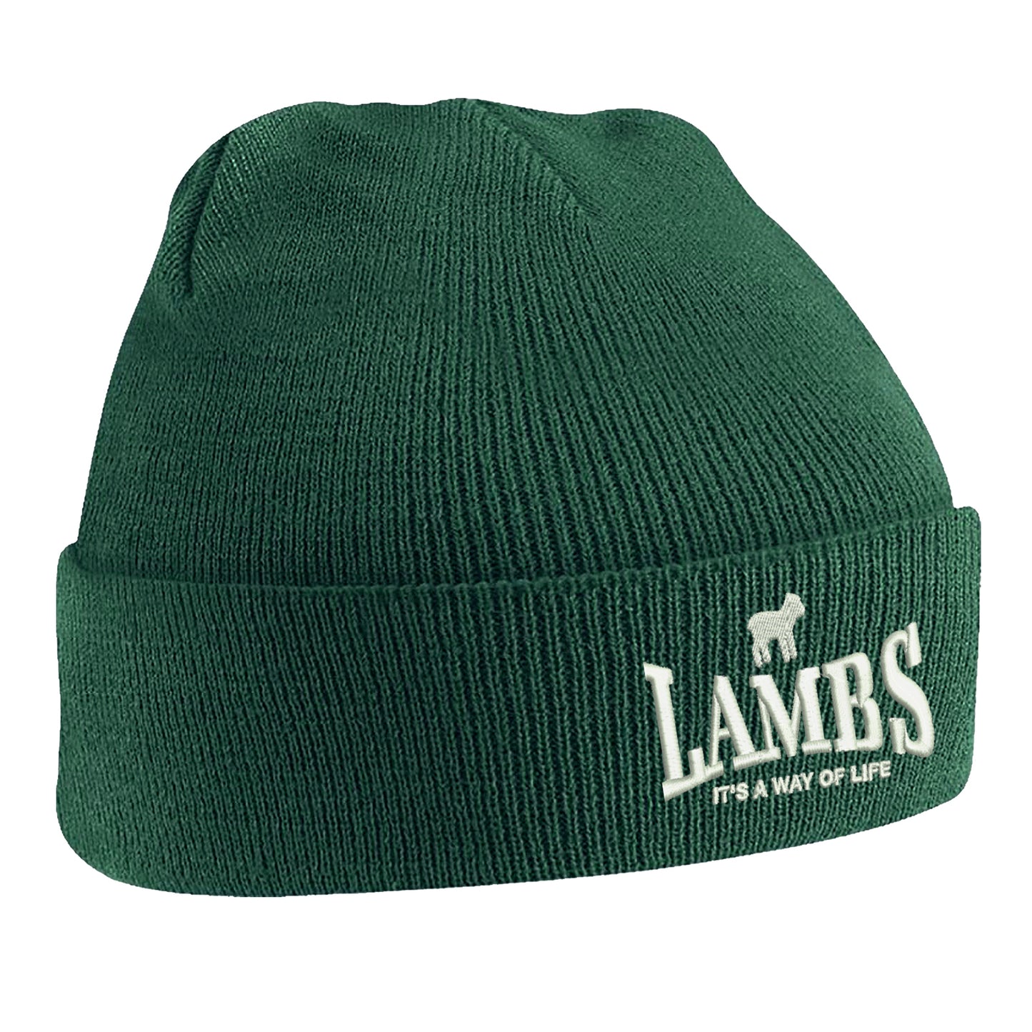 Lambs It's a Way of Life Beanie Hat