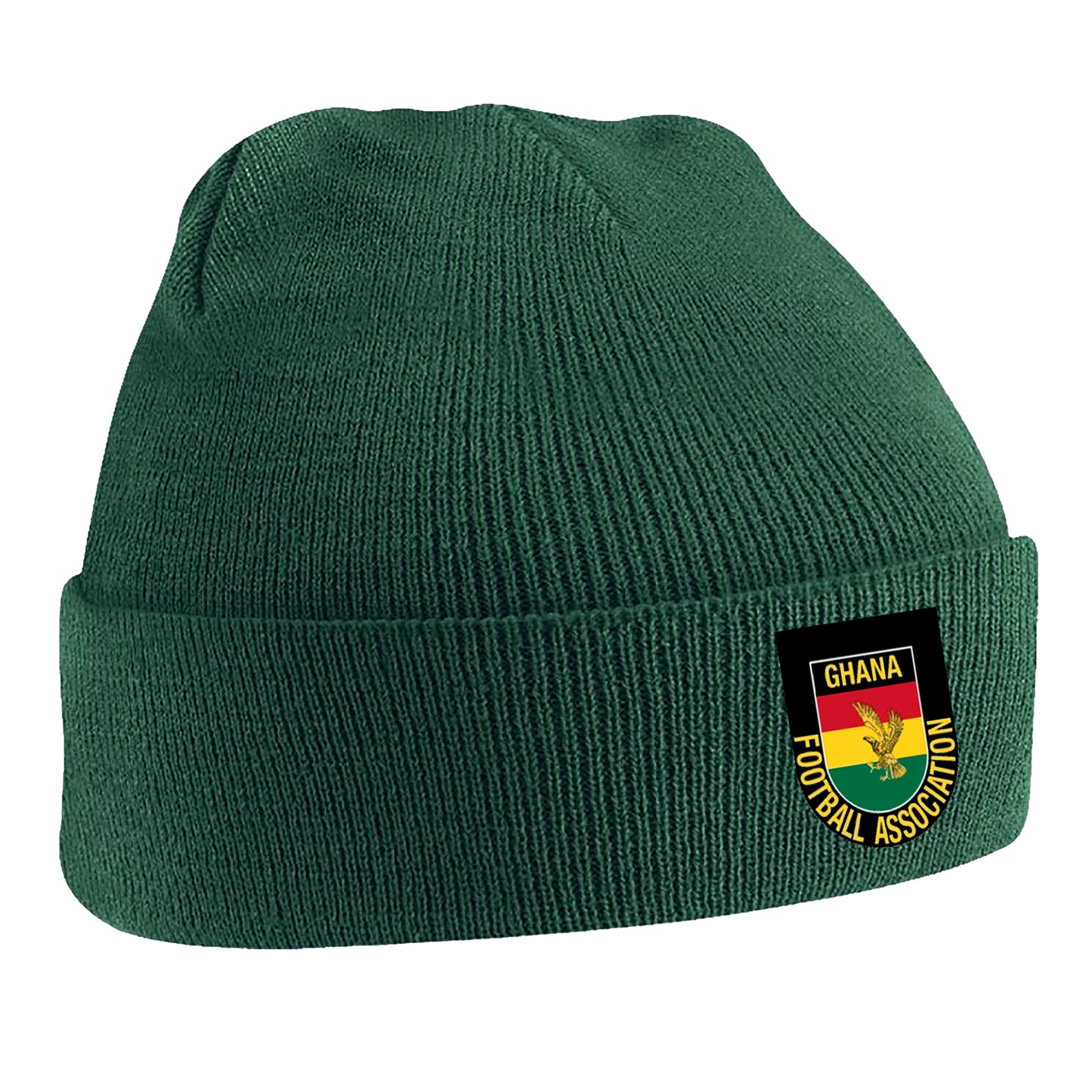 Retro Ghana 1966 Embroidered Beanie Hat