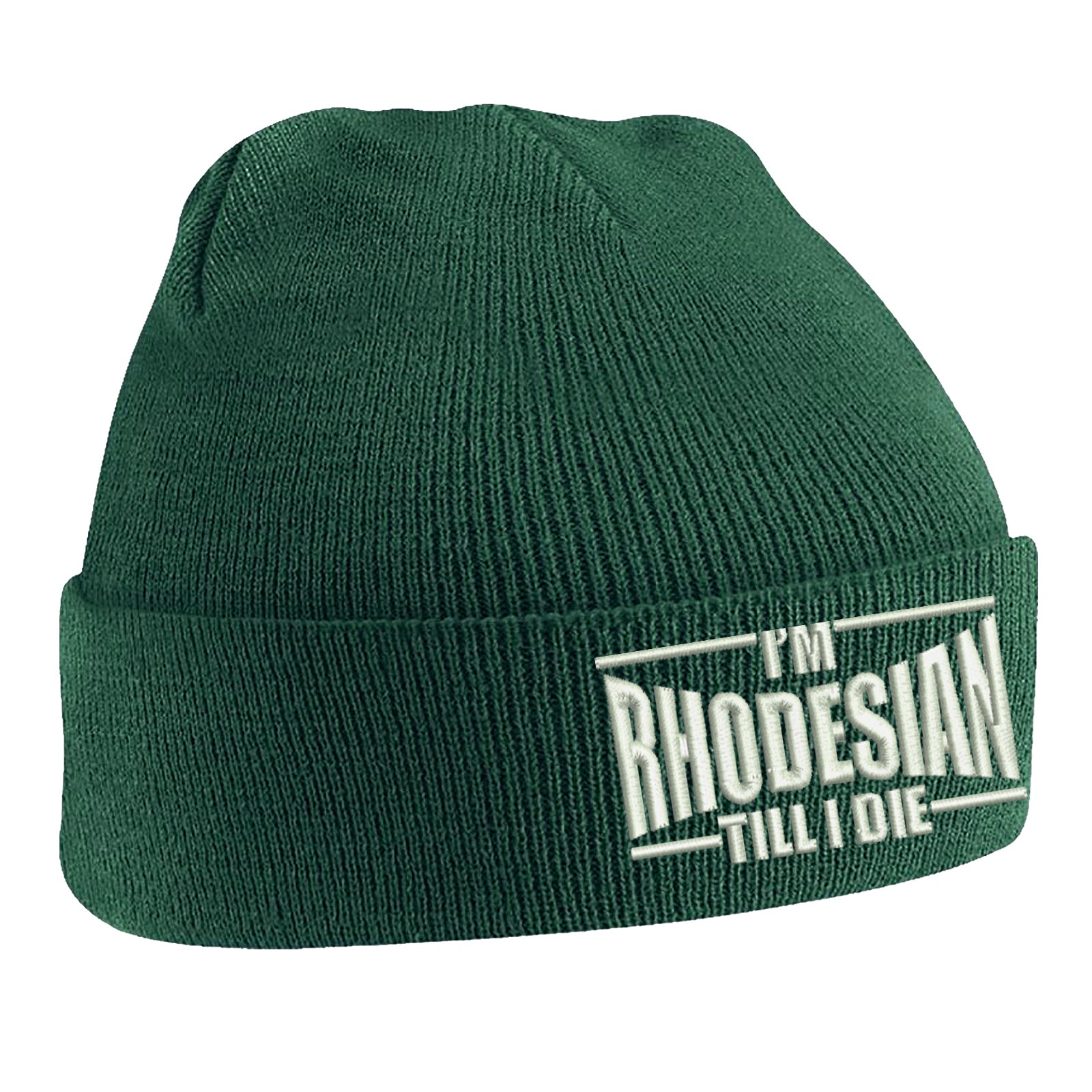 I'm Rhodesian Till I Die Beanie Hat 