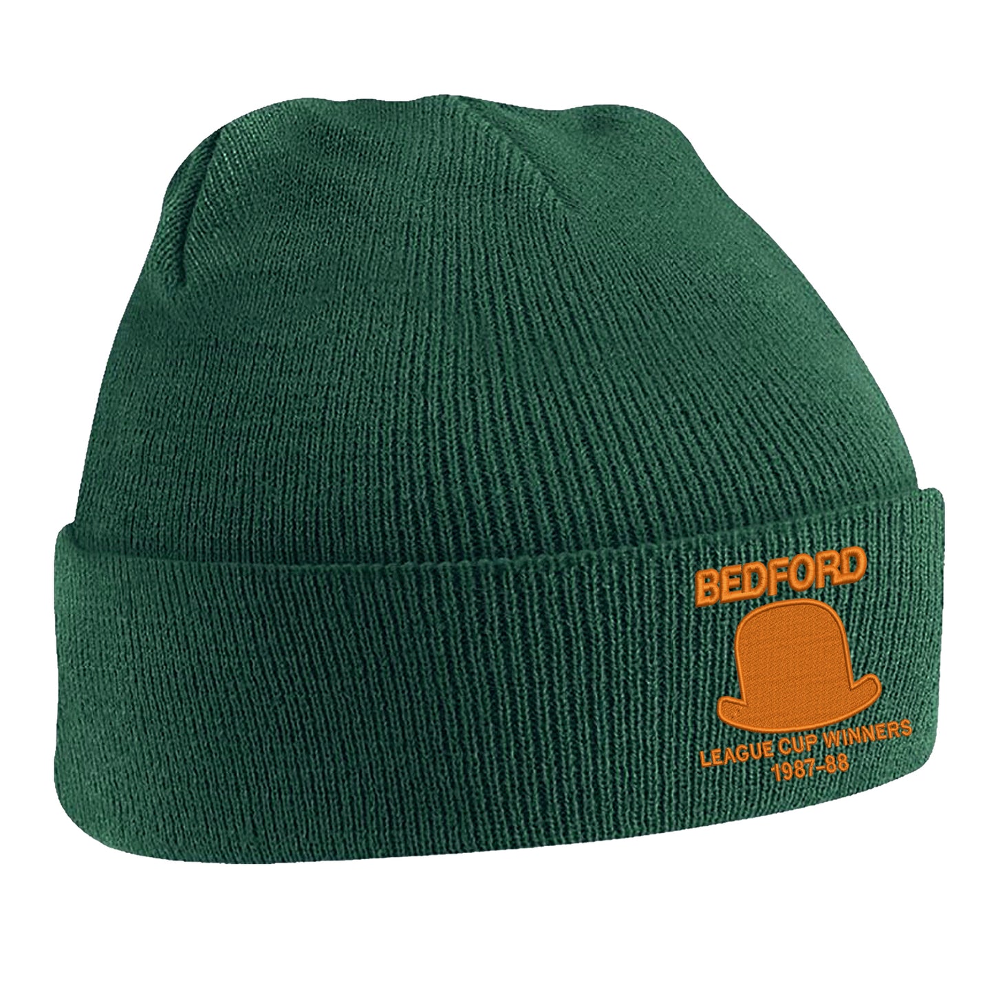 Retro Luton League Cup Winners 1988 Embroidered Beanie Hat