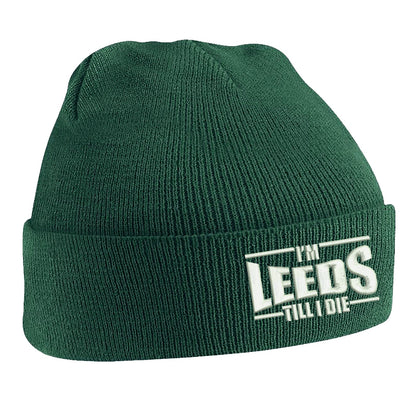 Leeds Football Beanie Hat