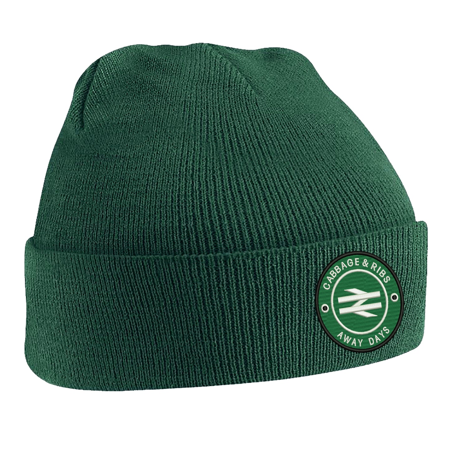 Cabbage & Ribs Away Days Embroidered Beanie Hat