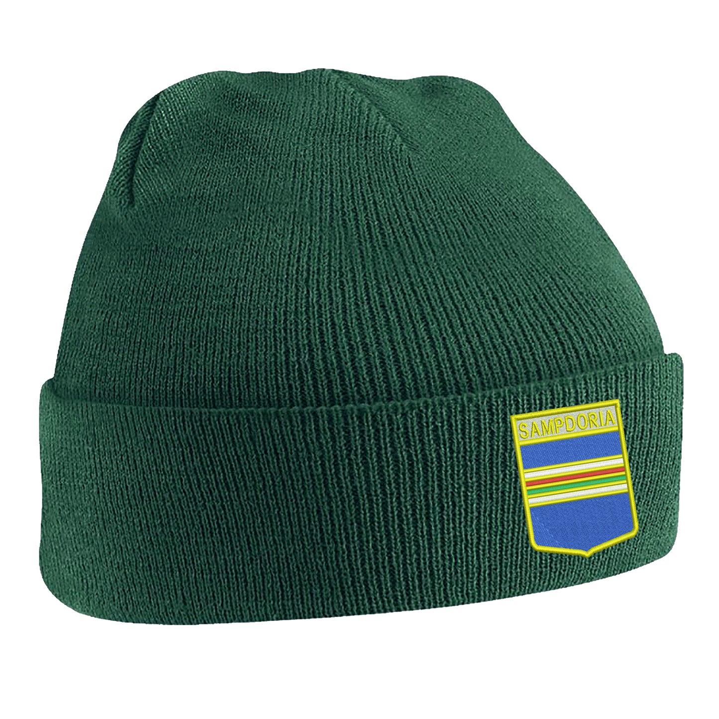 Retro Sampdoria 1960s Embroidered Beanie Hat