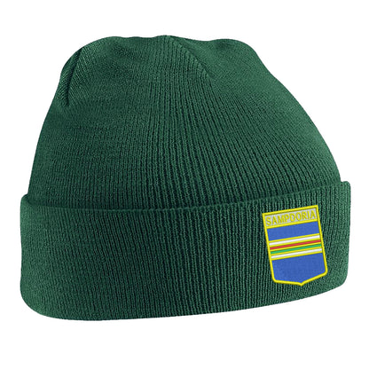 Retro Sampdoria 1960s Embroidered Beanie Hat