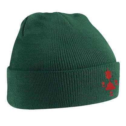 Retro Tamworth Three Time Birmingham Senior Cup Winners Embroidered Beanie Hat