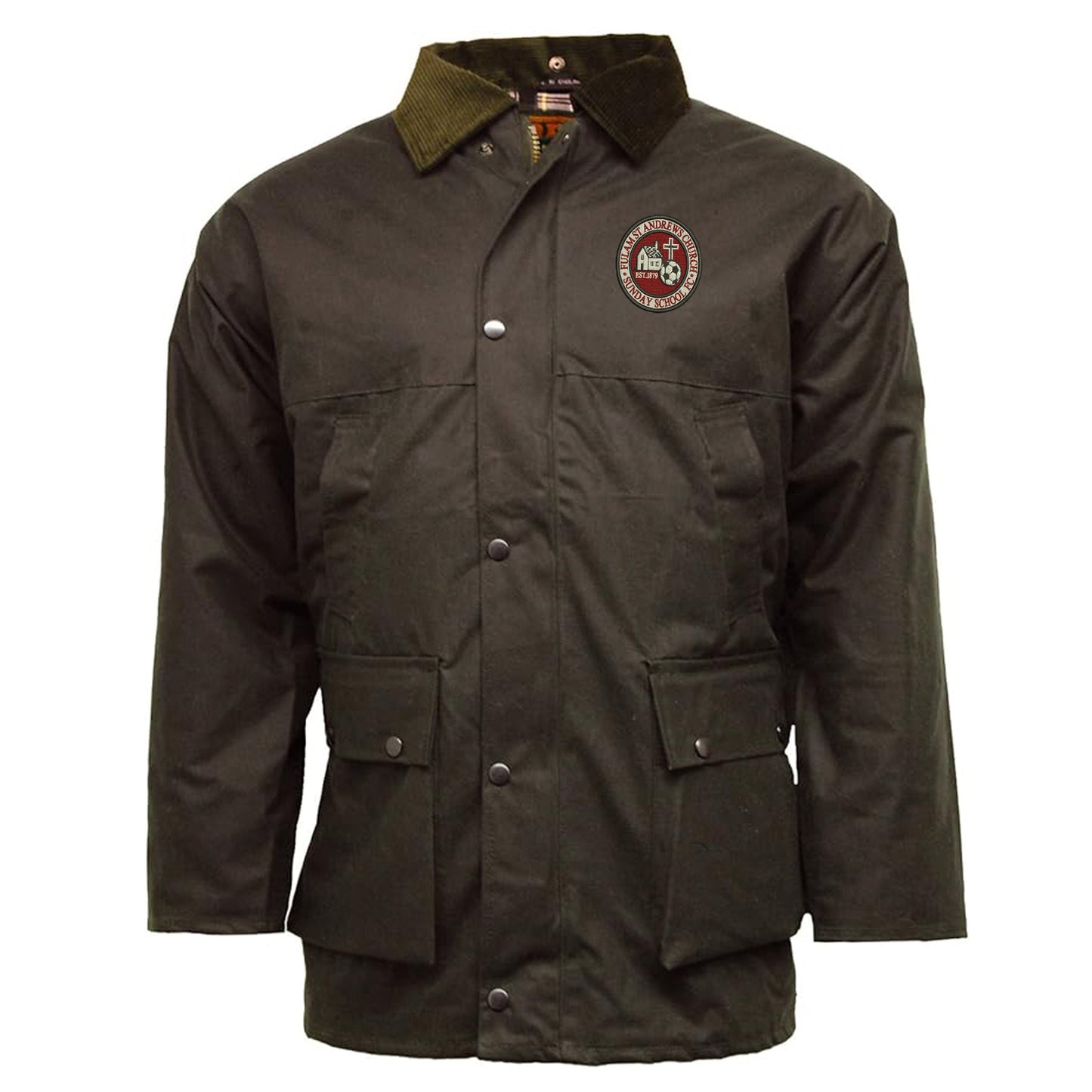 Old School Fulham Football Coat